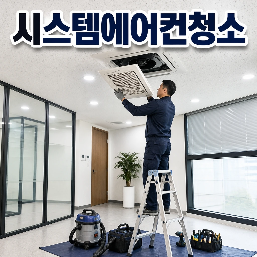 강원특별자치도 에어컨청소비용 - 시스템에어컨청소 관련 상담 안내 이미지